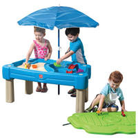 SAND- UND WASSERTISCH 850900 Kunststoff Blau, Grün  - Blau/Grün, MODERN, Kunststoff (108/58,5/61cm) - Ambia Garden