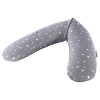 STILLKISSEN 190 cm Sternenhimmel   - Grau, Basics, Textil (190cm) - Theraline