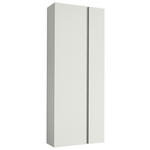 GARDEROBENSCHRANK Gardasee  in 60/165/33 cm  - Weiß, Design, Holzwerkstoff (60/165/33cm) - Moderano