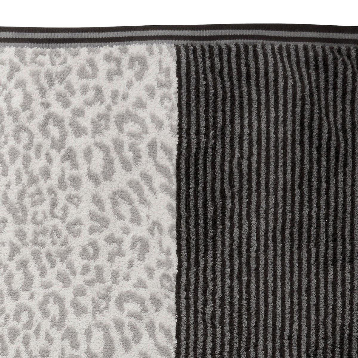 DUSCHTUCH 70/140 cm  - Anthrazit, Konventionell, Textil (70/140cm) - Dieter Knoll