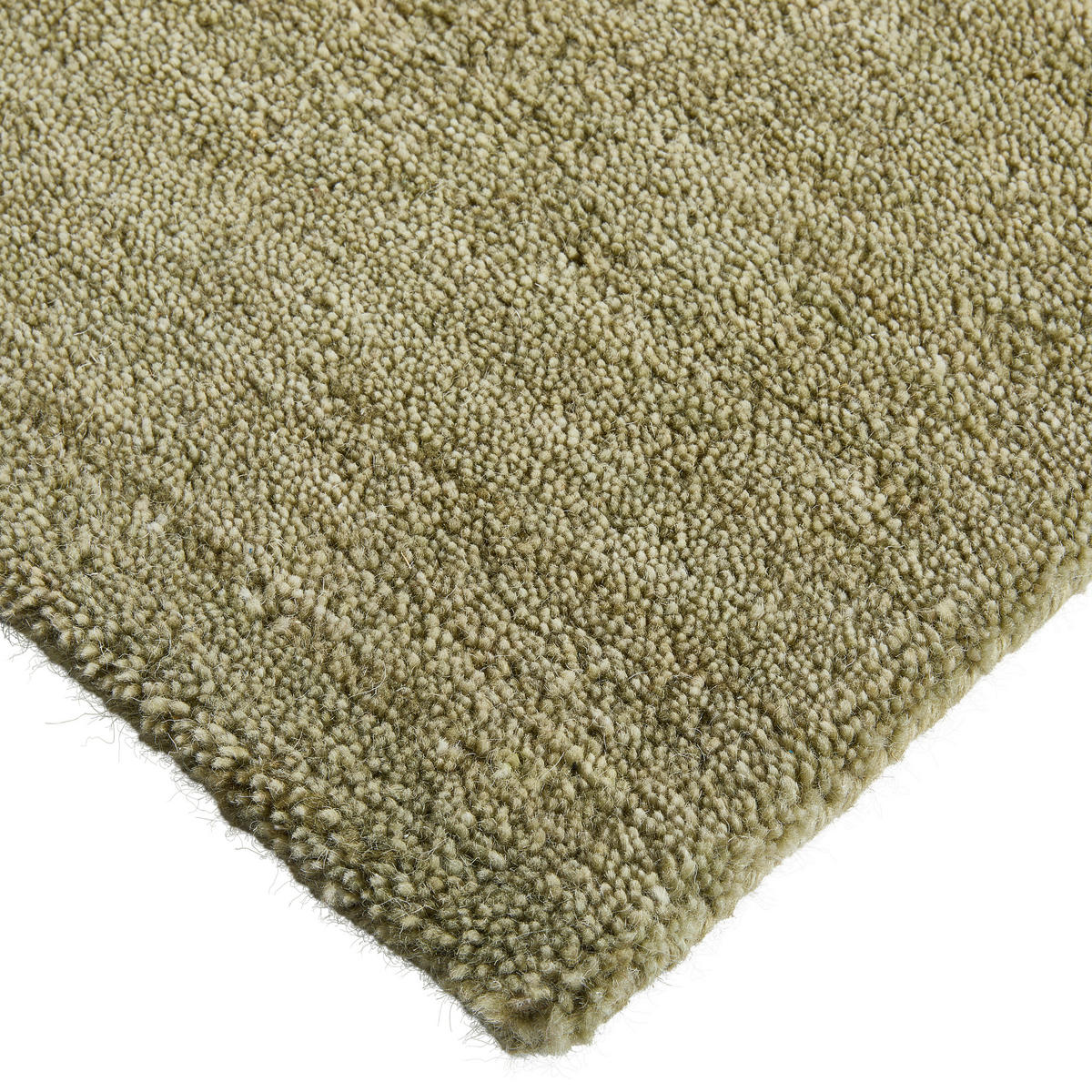 WOLLTEPPICH 70/140 cm Grün  - Grün, Design, Textil (70/140cm) - Linea Natura