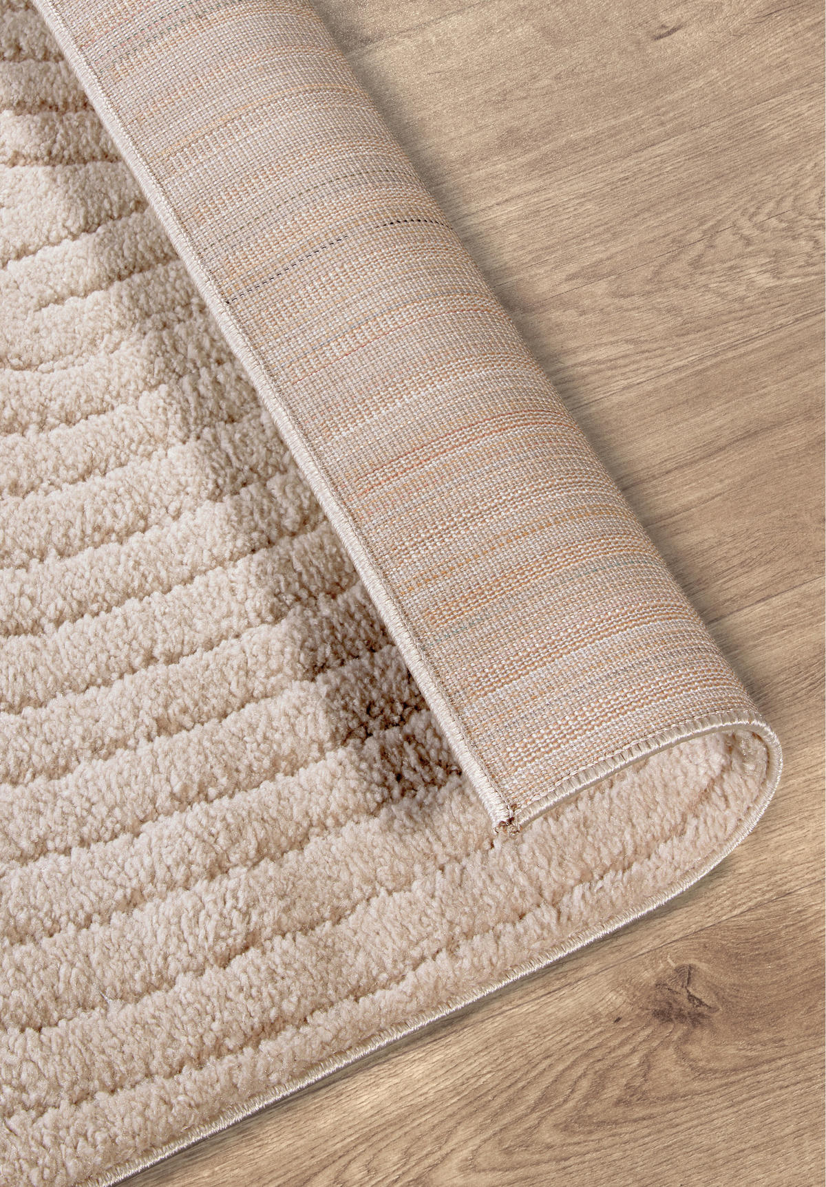 HOCHFLORTEPPICH 160/235 cm New York Taupe  - Taupe, Basics, Kunststoff/Textil (160/235cm) - Elle Decoration