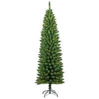 WEIHNACHTSBAUM 180 cm  - Dunkelgrün, Basics, Kunststoff/Metall (55/150cm)