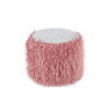 POUF 45/38/45 cm  - Rosa, Basics, Kunststoff (45/38/45cm) - Kayoom
