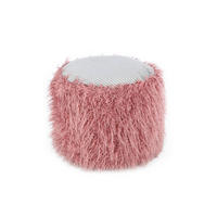 POUF 45/38/45 cm  - Rosa, Basics, Kunststoff (45/38/45cm) - Kayoom