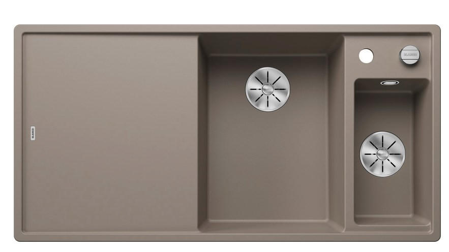 SPÜLE  - Beige, Basics, Stein (100/20,2/51cm) - Blanco