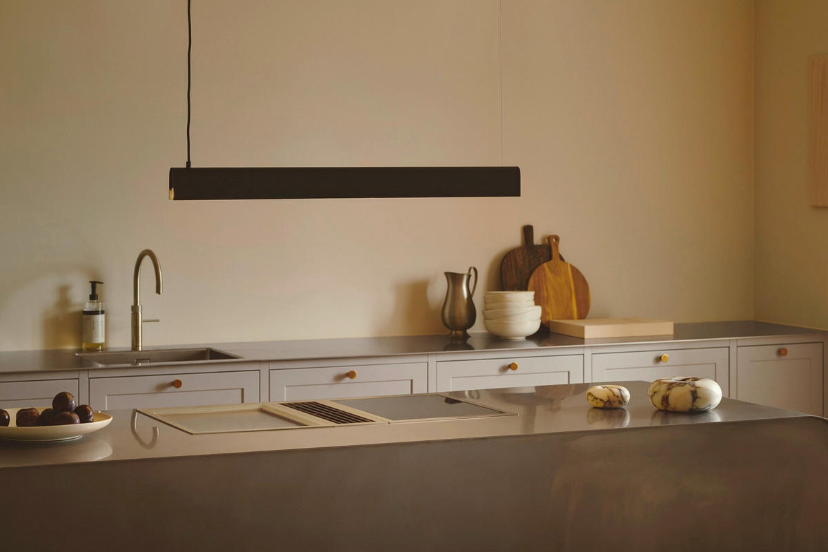 PENDELLEUCHTE Beau 8.5/8/100 cm  - Schwarz, Design, Metall (8.5/8/100cm) - Nordlux