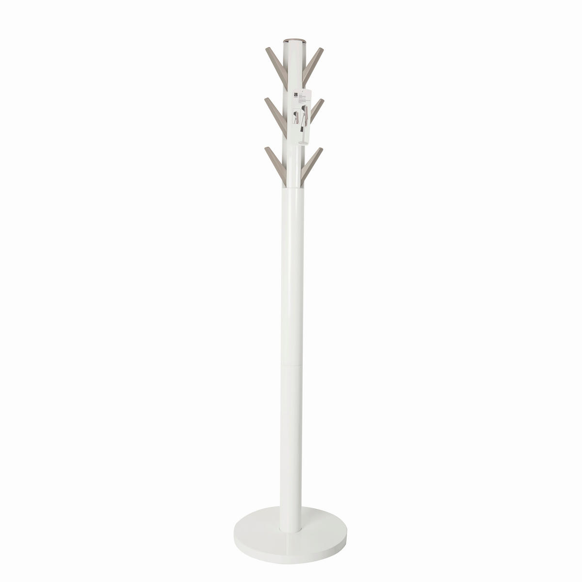 VJEŠALICA SAMOSTOJEĆA bijela  drvo   - bijela, Basics, drvo (39/169/39cm) - Umbra