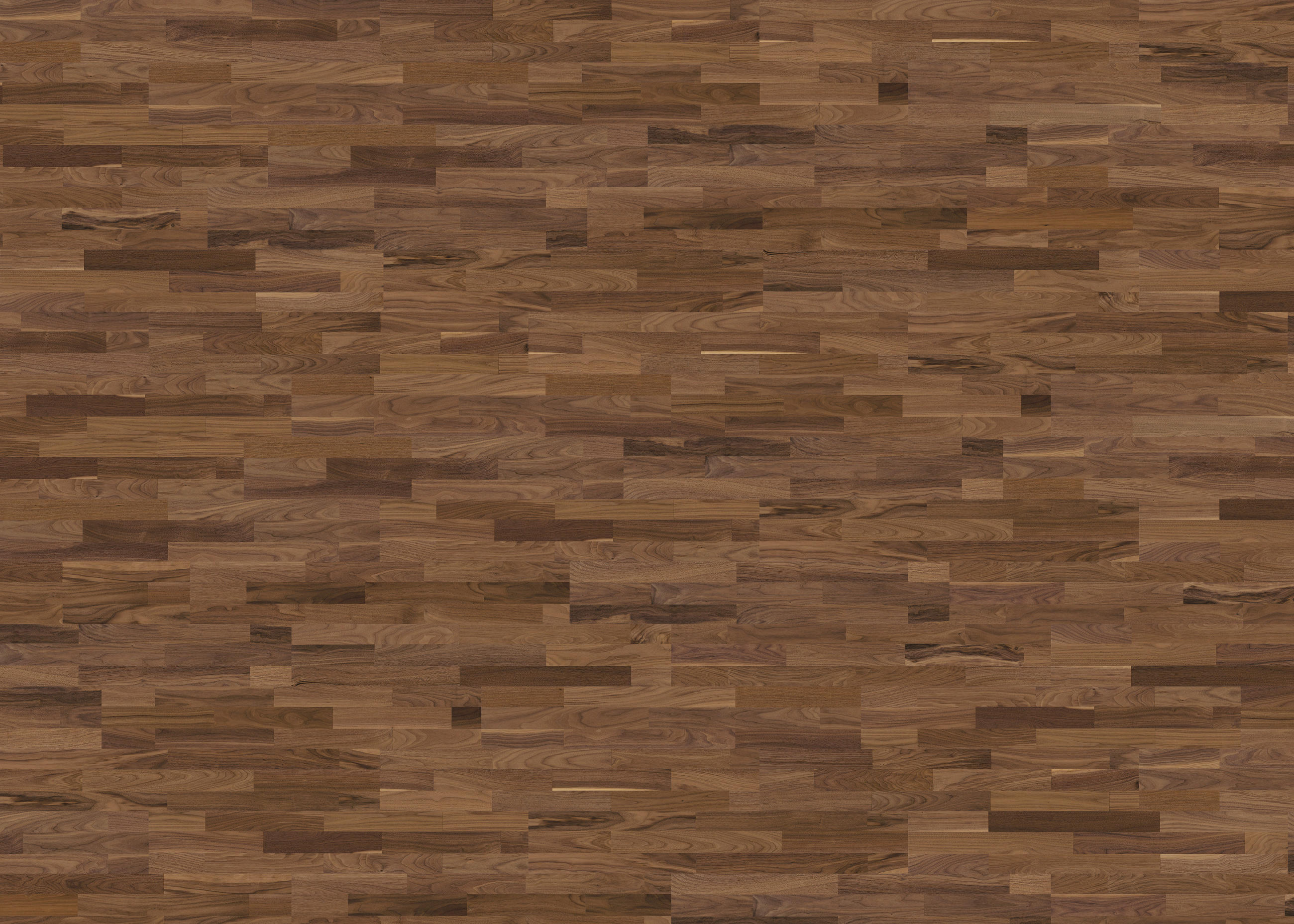 PARKETTBODEN Living by HARO PARKETT 2500 SB SL  per  m² - Nussbaumfarben, Basics, Holzwerkstoff (18/108.5cm) - Living by HARO