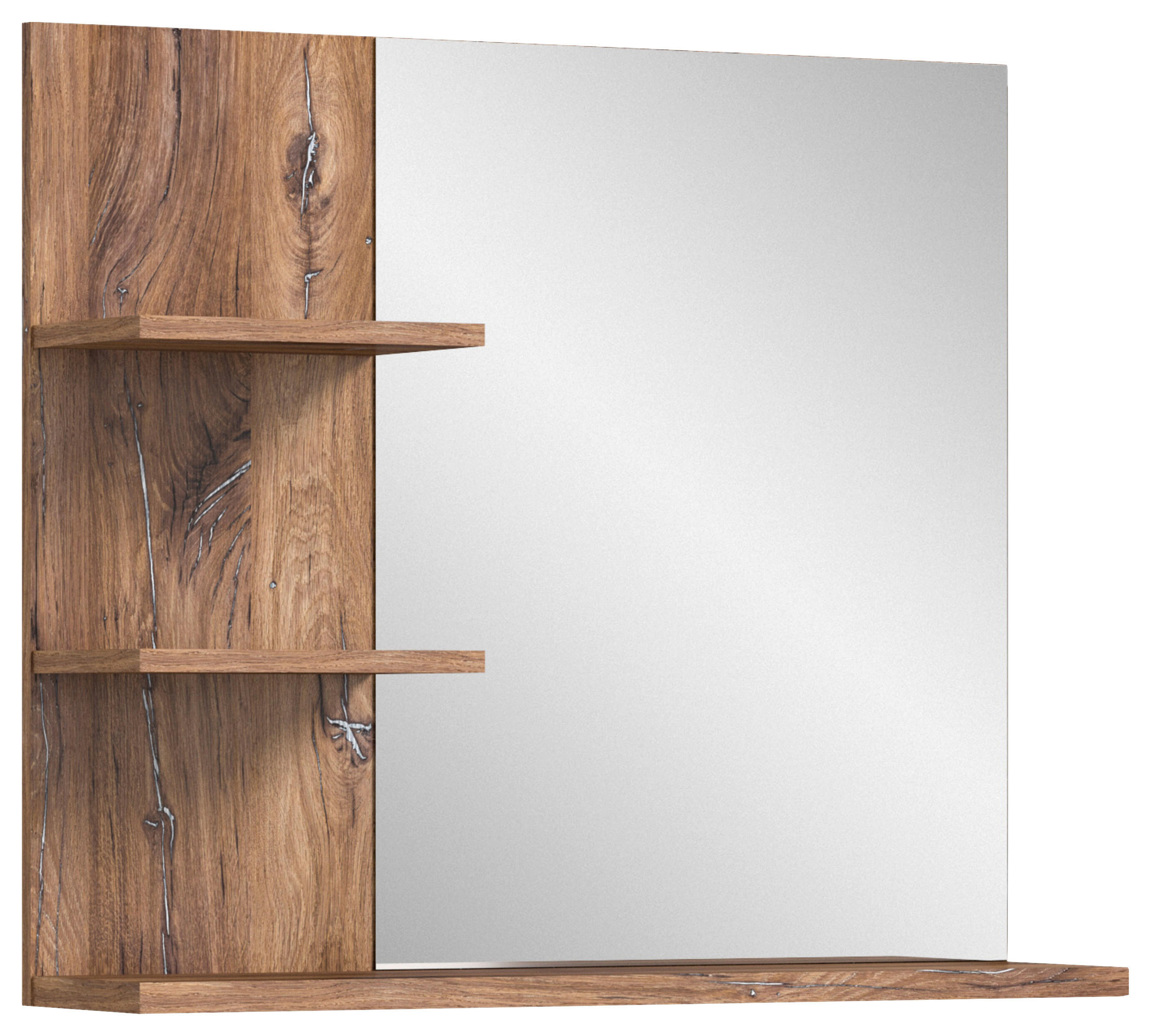 BADEZIMMERSPIEGEL 80/70/20 cm  - MODERN, Glas/Holzwerkstoff (80/70/20cm) - MID.YOU