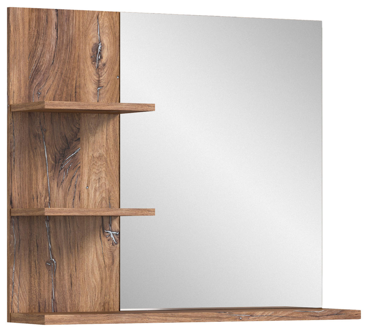 BADEZIMMERSPIEGEL 80/70/20 cm  - MODERN, Glas/Holzwerkstoff (80/70/20cm) - MID.YOU