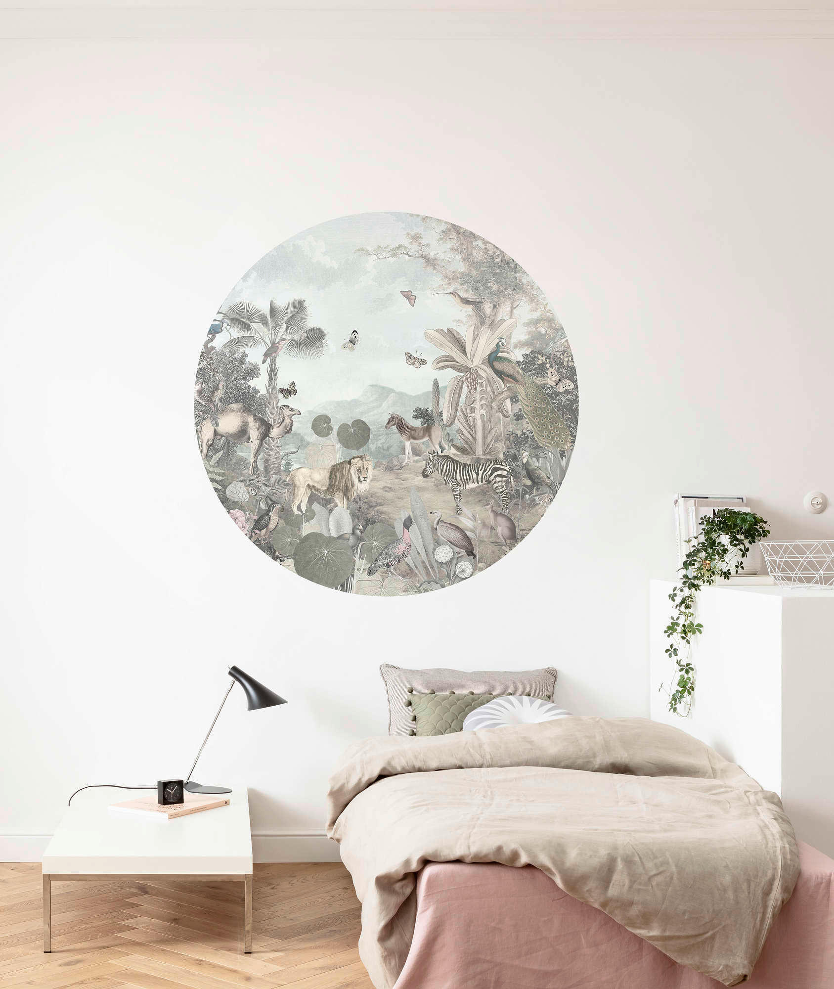 FOTOTAPETE  - Braun/Weiß, Trend, Papier (125cm) - Xora