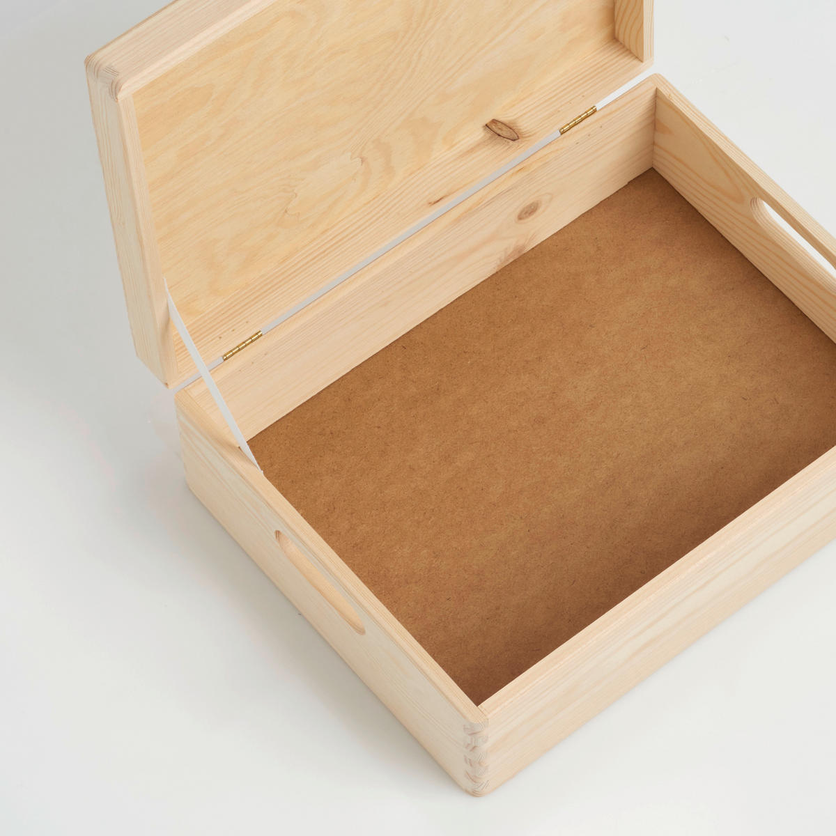 AUFBEWAHRUNGSBOX    40/30/14 cm  - Naturfarben, Basics, Holz (40/30/14cm) - Zeller Present