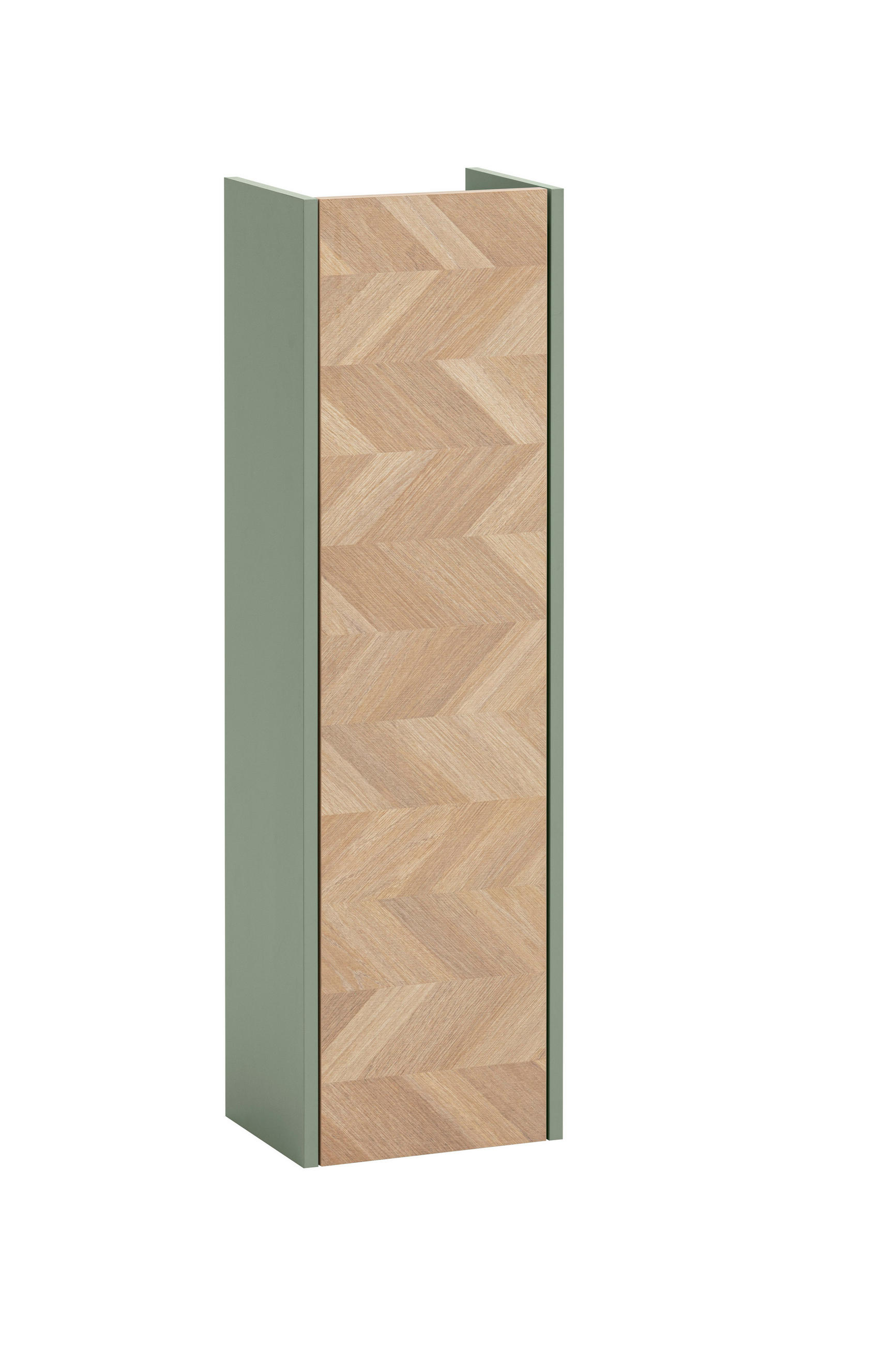 XXXLutz Midischrank Lorna Grün, Eiche 30.2x106.1x23.4 cm