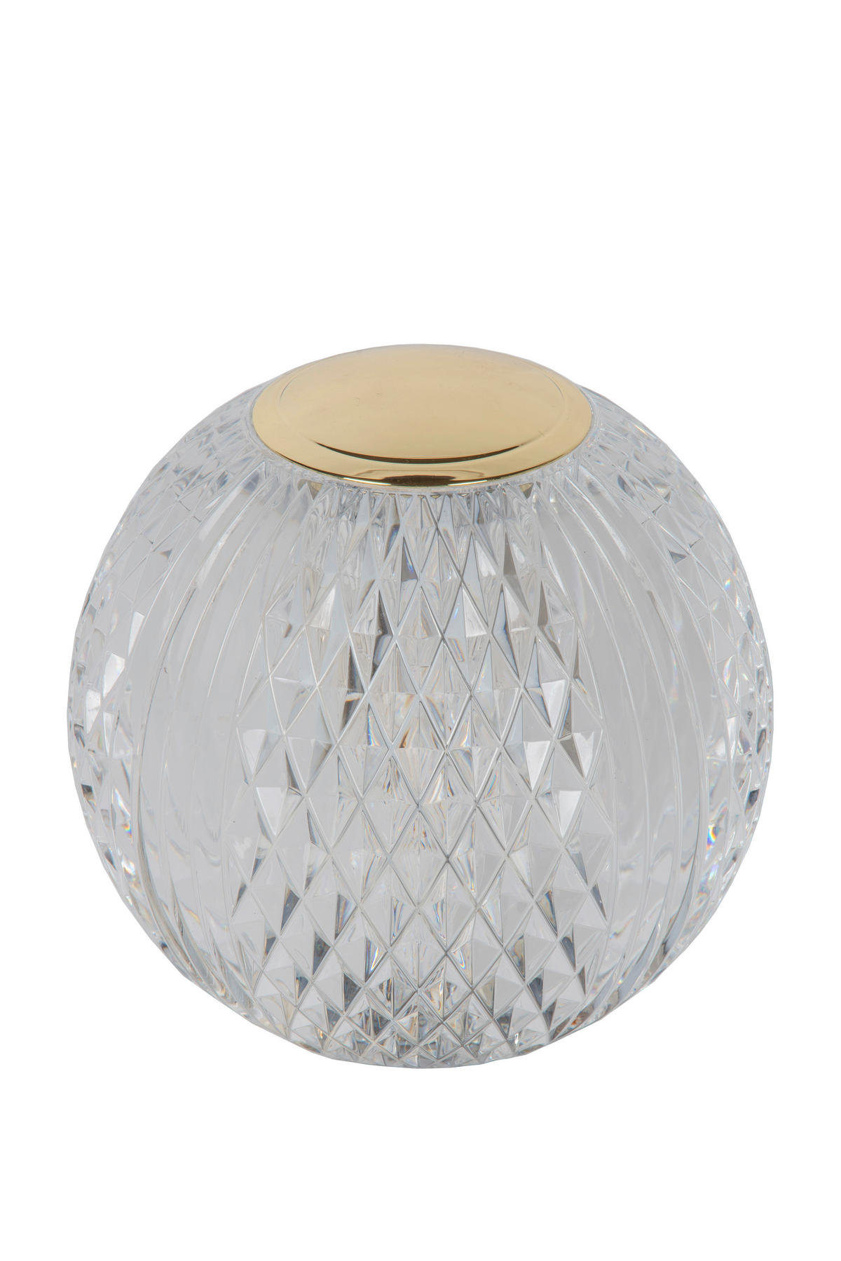 NAMIZNA LED-SVETILKA  Cintra   11/11/10.5 cm          - barve medenine/prosojno, Romantika, umetna masa (11/11/10.5cm)