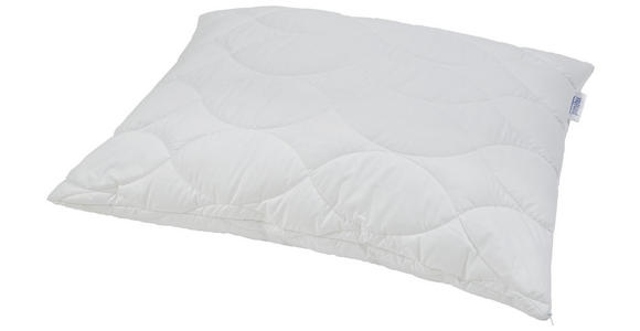 Kopfpolster Sina - Kochfest - Weiß, KONVENTIONELL, Textil (70/90cm) - Primatex
