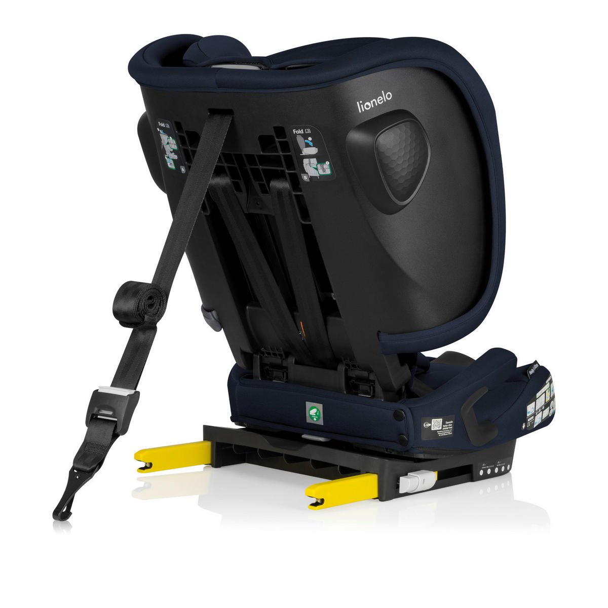 KINDERAUTOSITZ Nelly i-Size  - Dunkelblau, Basics, Textil (45/27,5/54cm) - Lionelo