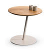 BEISTELLTISCH in Holz, Metall 50/50/49 cm  - Wildeiche, Design, Holz/Metall (50/50/49cm) - Xora