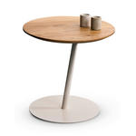 BEISTELLTISCH 50/50/49 cm Wildeiche massiv Wildeiche  - Wildeiche, Design, Holz/Metall (50/50/49cm) - Xora