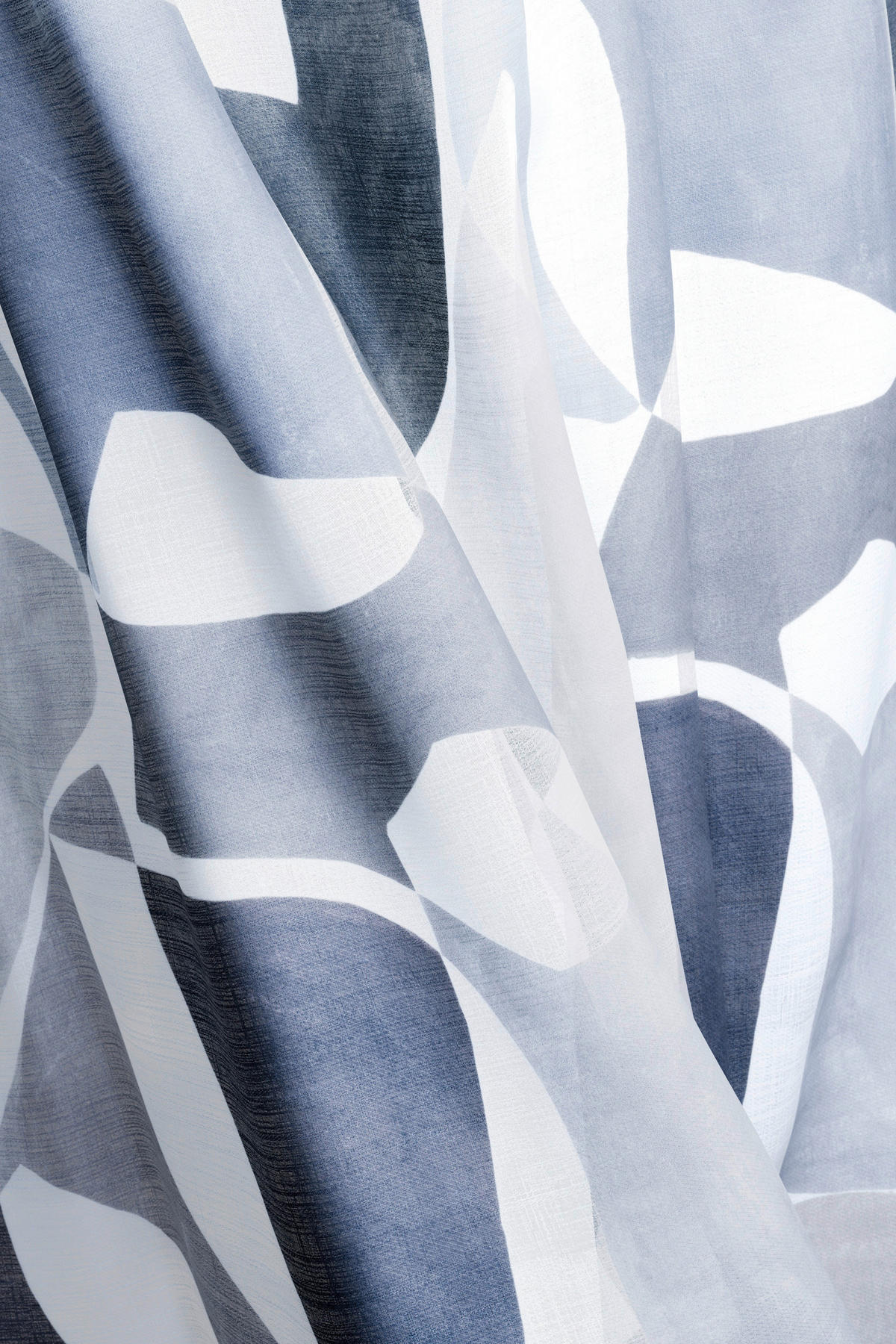 SCHLAUFENVORHANG halbtransparent  - Grau, Basics, Textil (140/245cm) - Fuggerhaus