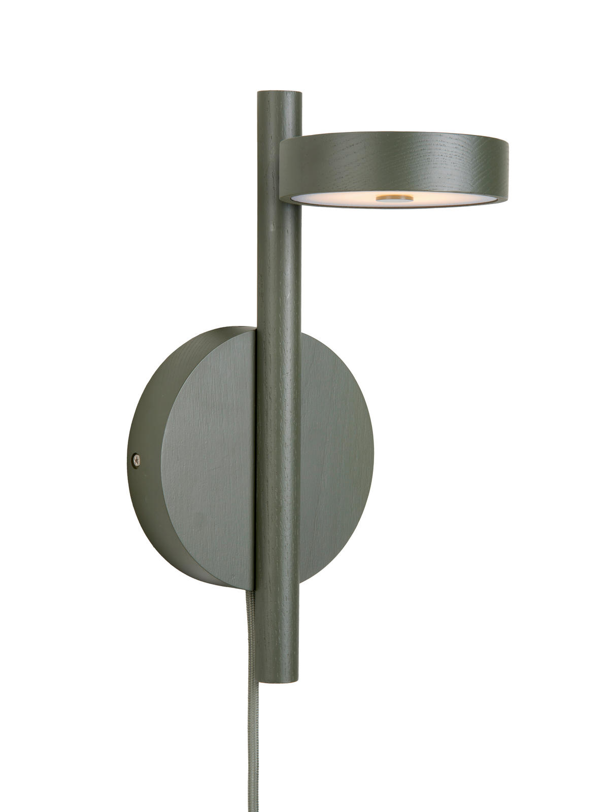 WANDLEUCHTE Good & Mojo 20/20/33 cm  - Dunkelgrün/Weiß, Trend, Holz (20/20/33cm) - Good & Mojo