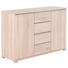 KOMMODE - Alufarben/Sonoma Eiche, KONVENTIONELL, Holzwerkstoff/Kunststoff (120/80/40cm) - Moderano KOMMODE - Alufarben/Sonoma Eiche, KONVENTIONELL, Holzwerkstoff/Kunststoff (120/80/40cm) - Moderano