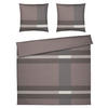 BETTWÄSCHE Modern Makosatin 200/220 cm  - Beige/Braun, Design, Naturmaterialien/Textil (200/220cm) - Joop!