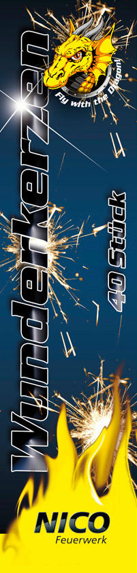 WUNDERKERZEN  - LIFESTYLE (18cm)