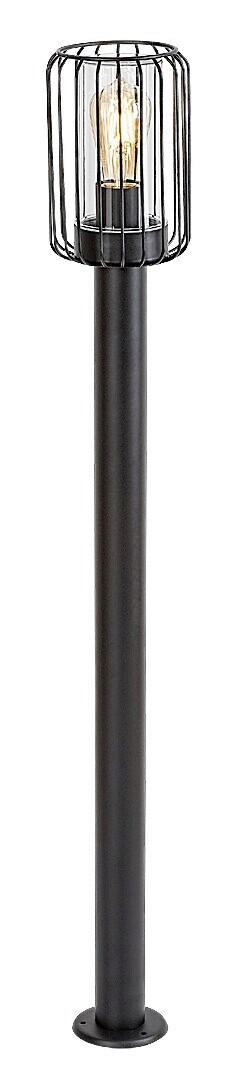 SVJETILJKA PODNA VANJSKA TARPA  - prozirno/crna, Basics, metal/plastika (13,5/100cm)