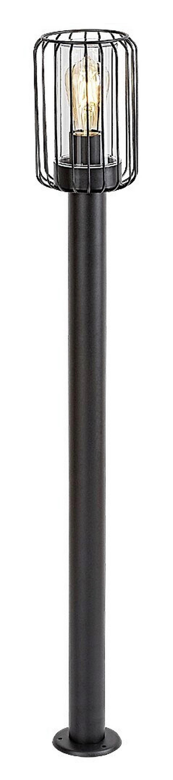 SVJETILJKA PODNA VANJSKA TARPA  - prozirno/crna, Basics, metal/plastika (13,5/100cm)