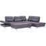 WOHNLANDSCHAFT in Grau Leder - Alufarben/Grau, Design, Leder/Metall (299/250cm) - Joop! WOHNLANDSCHAFT in Grau Leder - Alufarben/Grau, Design, Leder/Metall (299/250cm) - Joop!