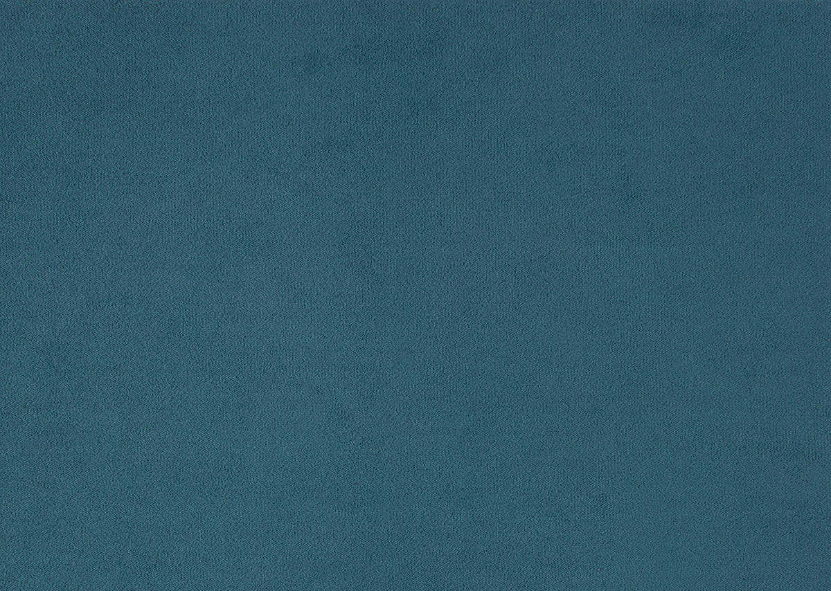 ECKSOFA in Samt Blau  - Blau/Silberfarben, Design, Holz/Textil (293/195cm) - Cantus
