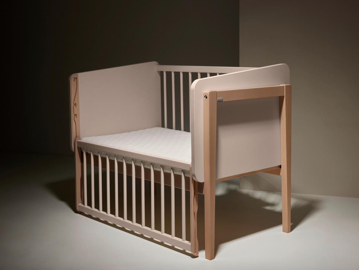 BEISTELLBETT Little Cloud 99,40/109,70/56,90 cm  - Beige, Basics, Holzwerkstoff (99,40/109,70/56,90cm) - Paidi
