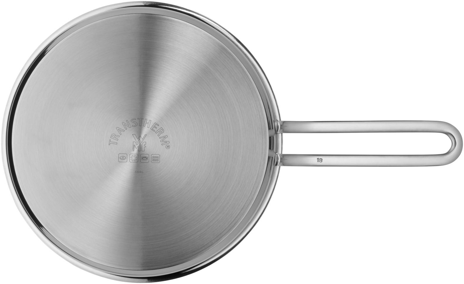 BRATPFANNE Mini 18 cm  - Edelstahlfarben, Basics, Metall (18cm) - WMF