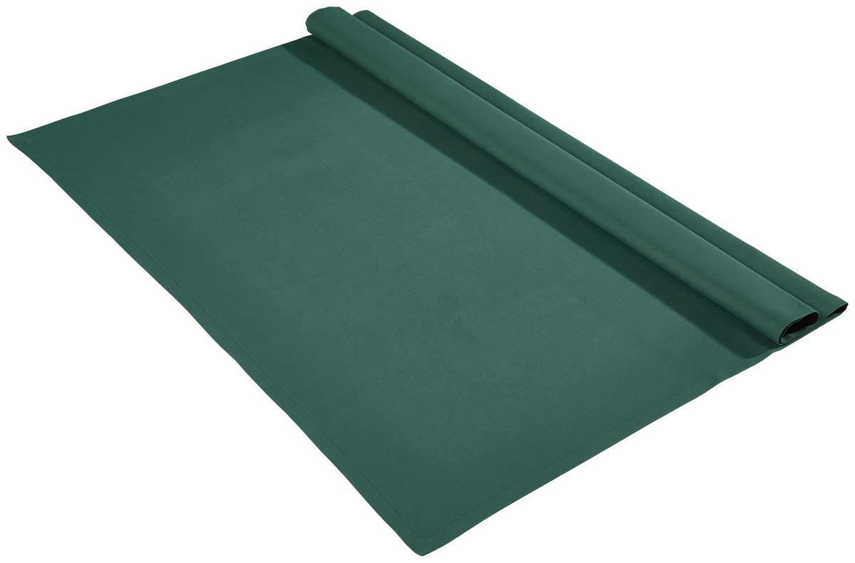 TISCHDECKE Panama 100/100 cm  - Grün, Basics, Textil (100/100cm) - Bio:Vio