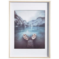 BILDERRAHMEN 50/70 cm  - Eichefarben, Basics, Glas/Holz (50/70cm)