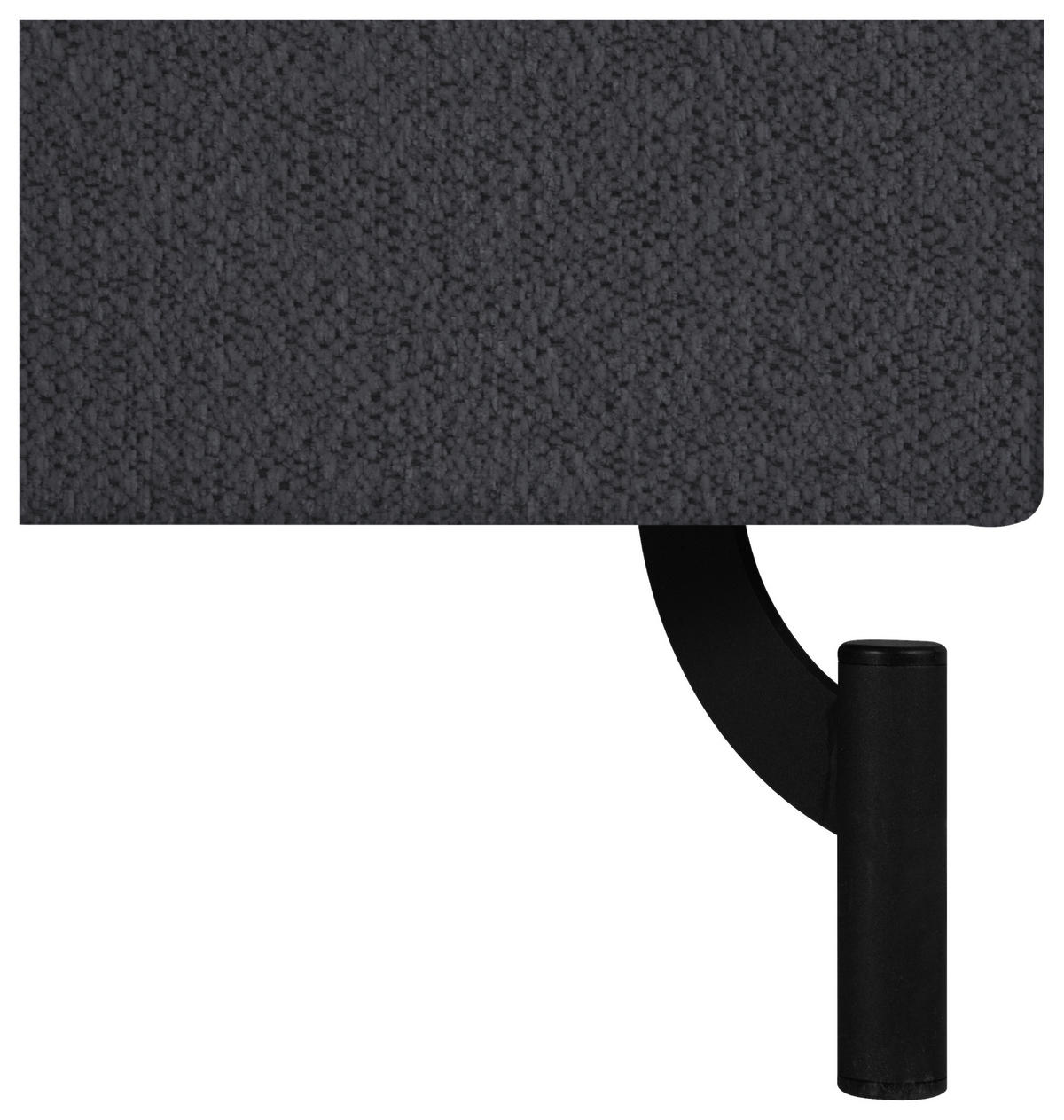 BOXSPRINGBETT 140/200 cm  in Schwarz  - Schwarz, MODERN, Textil (140/200cm) - MID.YOU