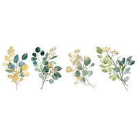 SAMOLEPKA NA ZEĎ - vícebarevná, Natur, plast (50/70/0,10cm) - Euroart