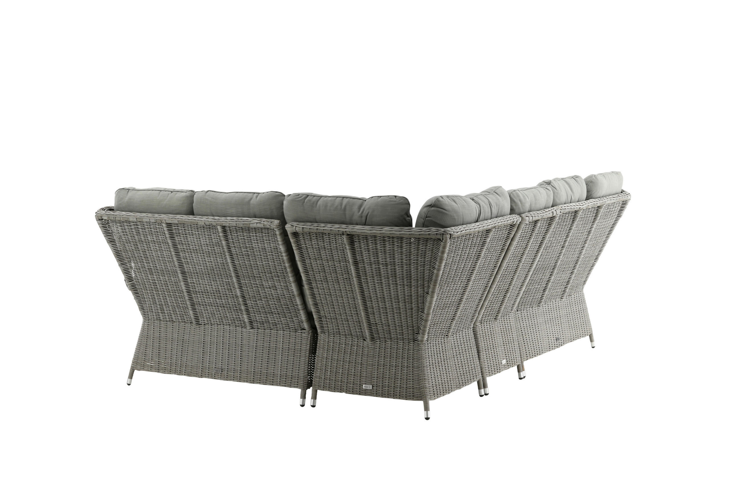 LOUNGEGRUPP  - grå, Klassisk, textil/plast - Gardenson