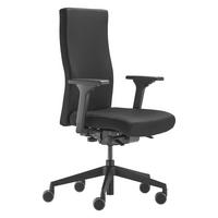 OTOČNÁ STOLIČKA, sieťovina, plochá tkanina, čierna - čierna, Design, textil/plast (72/98 - 109/72cm) - Dauphin