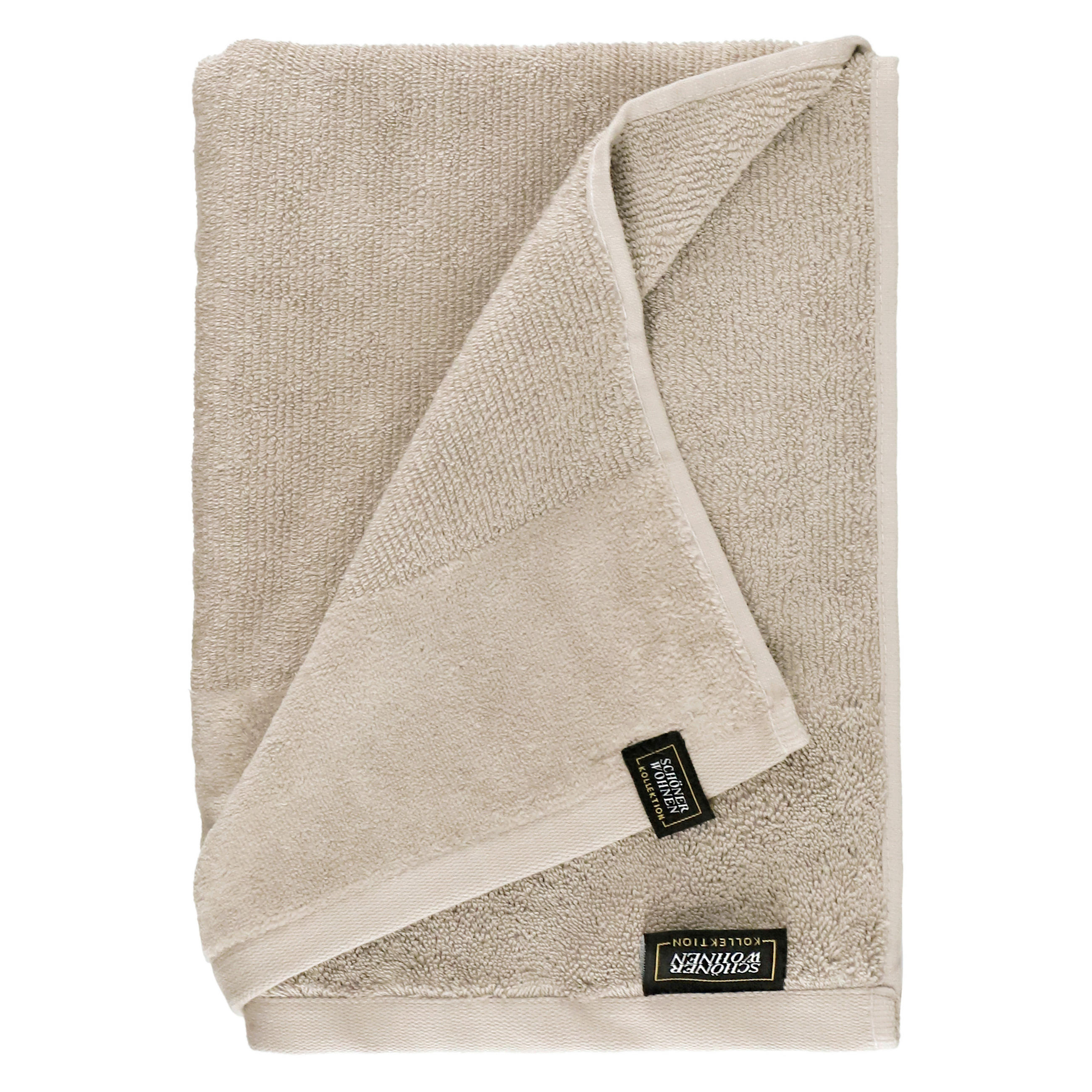 SAUNATUCH SW-SENSE Naturfarben, Beige  - Beige/Naturfarben, Basics, Textil (80/180cm) - Schöner Wohnen