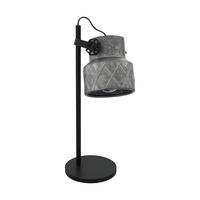 BORDSLAMPA Hilcott 26,5/16/48 cm   - svart/zinkfärgad, Design, metall (26,5/16/48cm) - Eglo