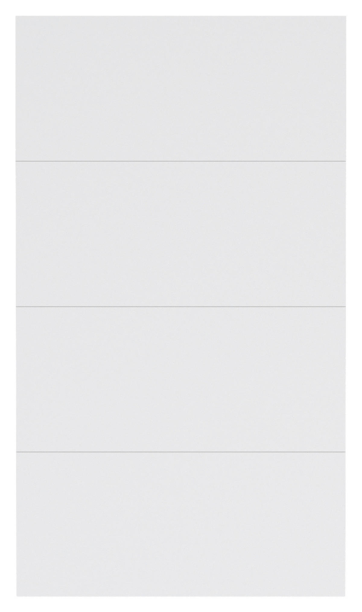 SADA ČELNÝCH PANELOV,  - biela, Konventionell, kompozitné drevo (114/202cm) - Hom`in