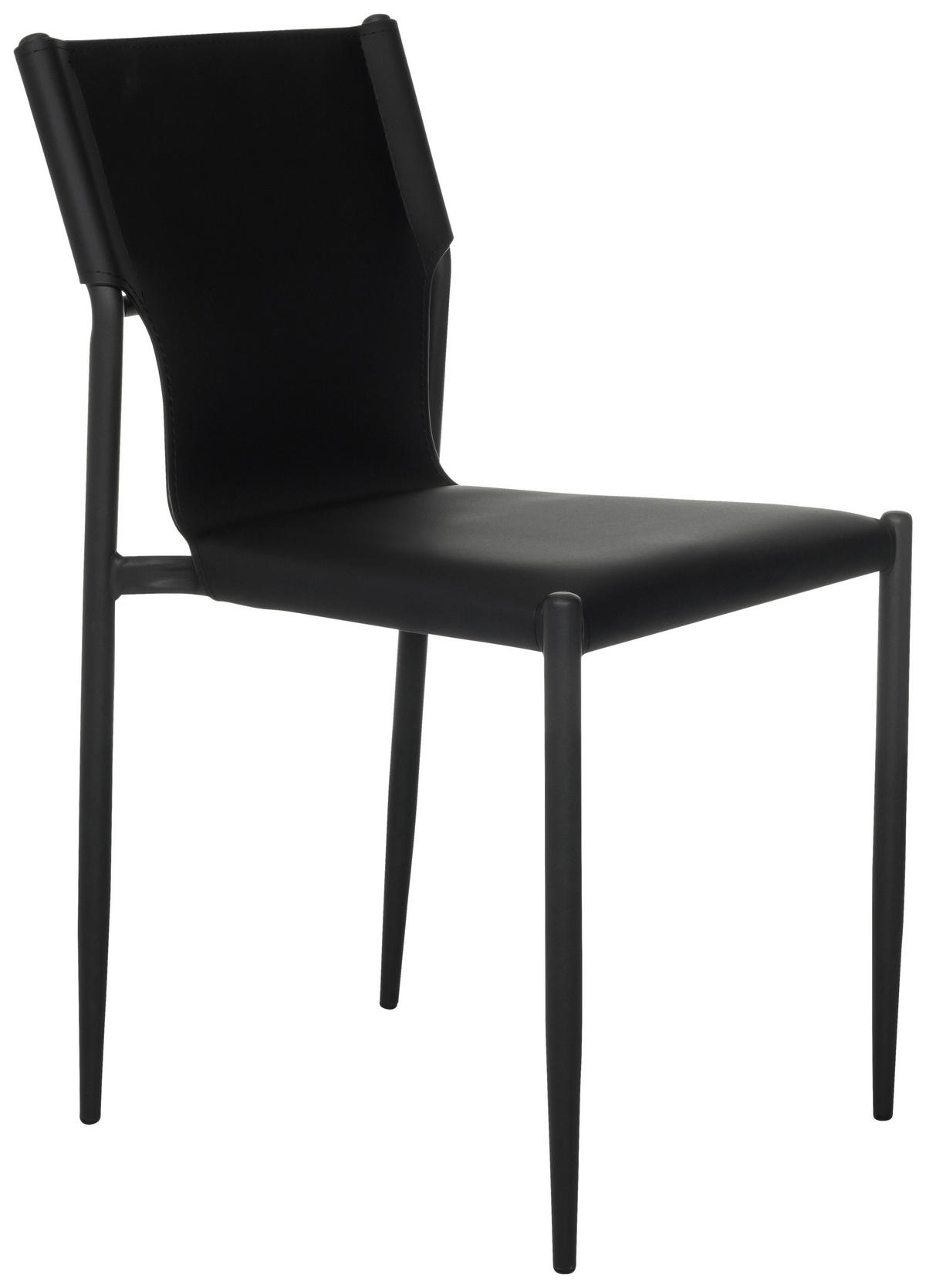 KONFERENČNÍ ŽIDLE - černá, Moderní, kov/kůže (44/82/52cm) - MID.YOU
