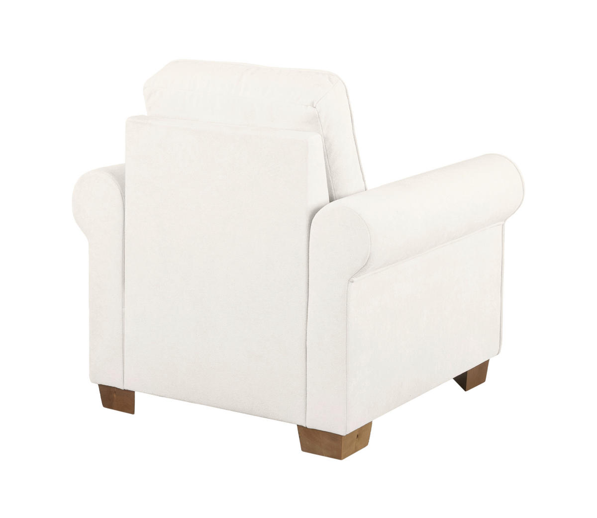 SESSEL in Creme  - Buchefarben/Creme, Design, Holz/Textil (93/89/82cm) - MID.YOU