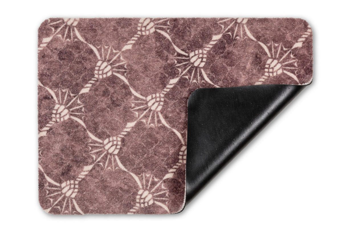 FUSSMATTE - Taupe, Design, Kunststoff (67/110cm) - Joop!