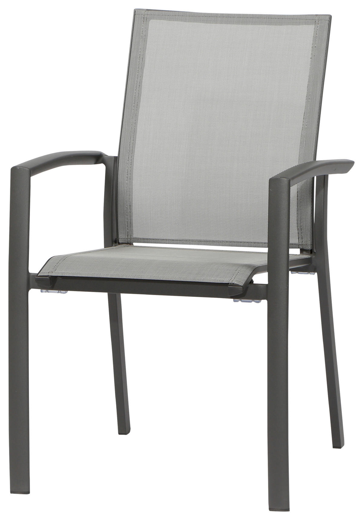 GARTENGARNITUR 5-teilig Aluminium  - Anthrazit, KONVENTIONELL, Keramik/Kunststoff (90/74/140cm) - Siena Garden