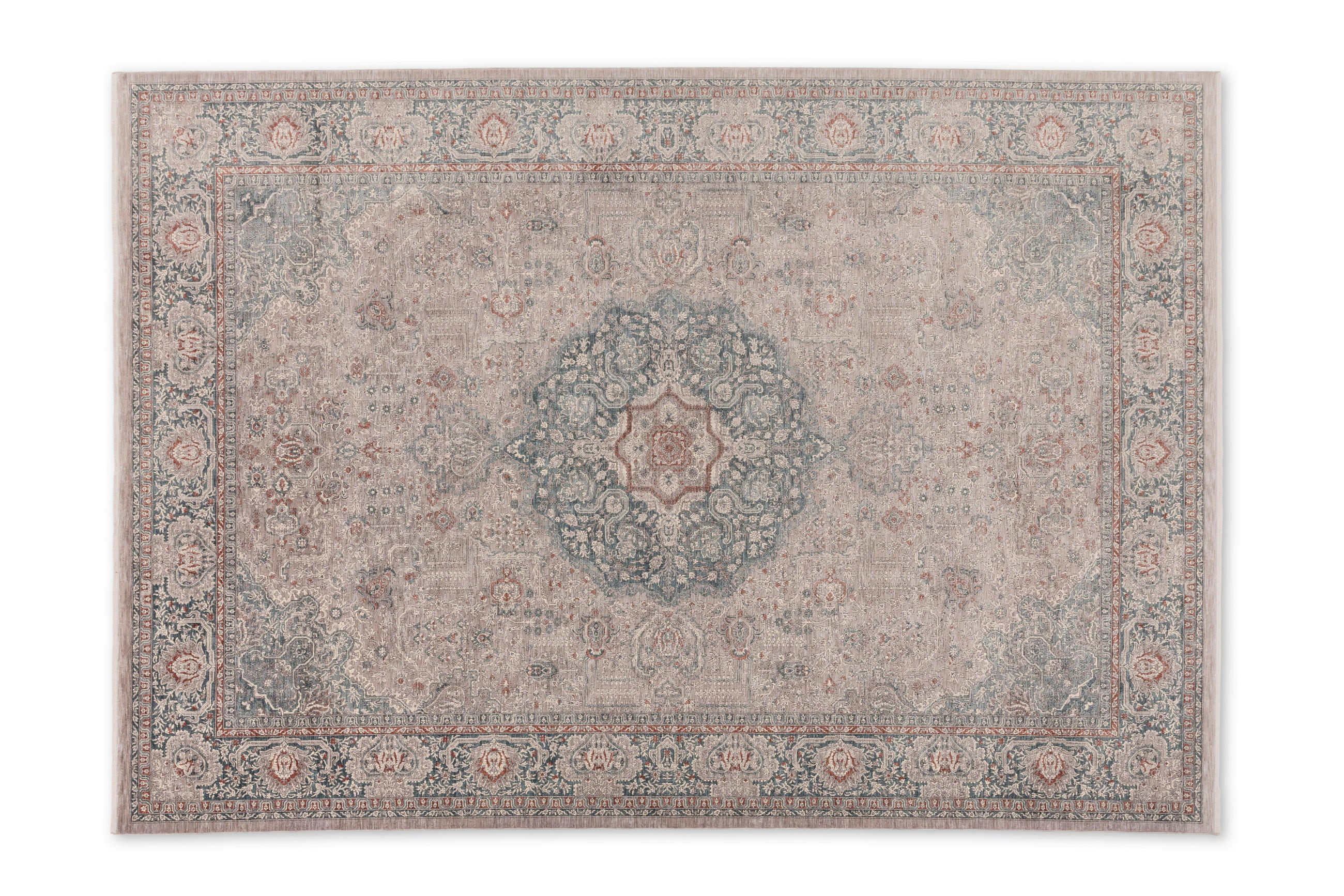 WEBTEPPICH 240/340 cm Tropea Grau  - Grau, KONVENTIONELL, Textil (240/340cm)