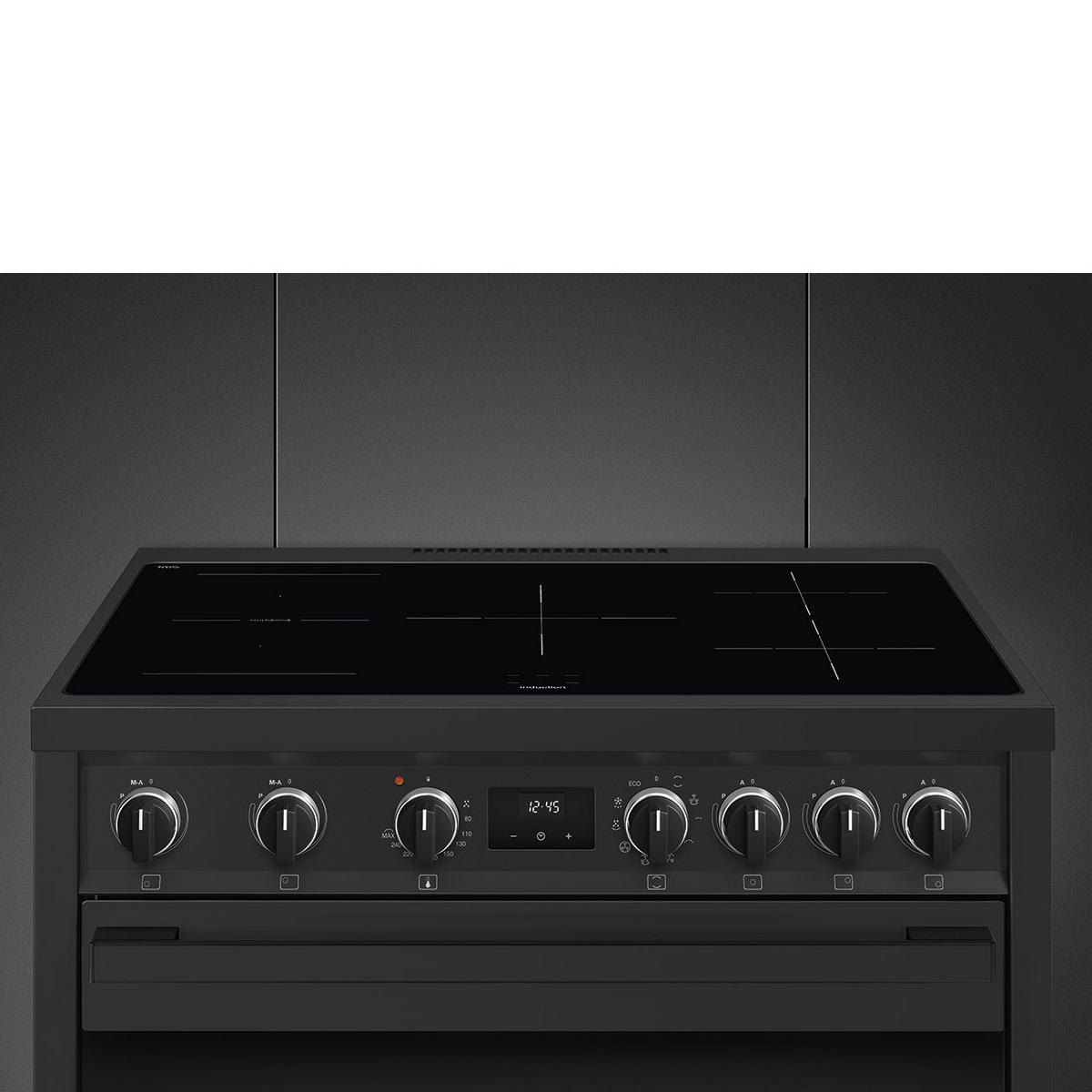 HERD B95IMAN9  - Anthrazit, Basics, Glas/Metall (90/90/60cm) - SMEG