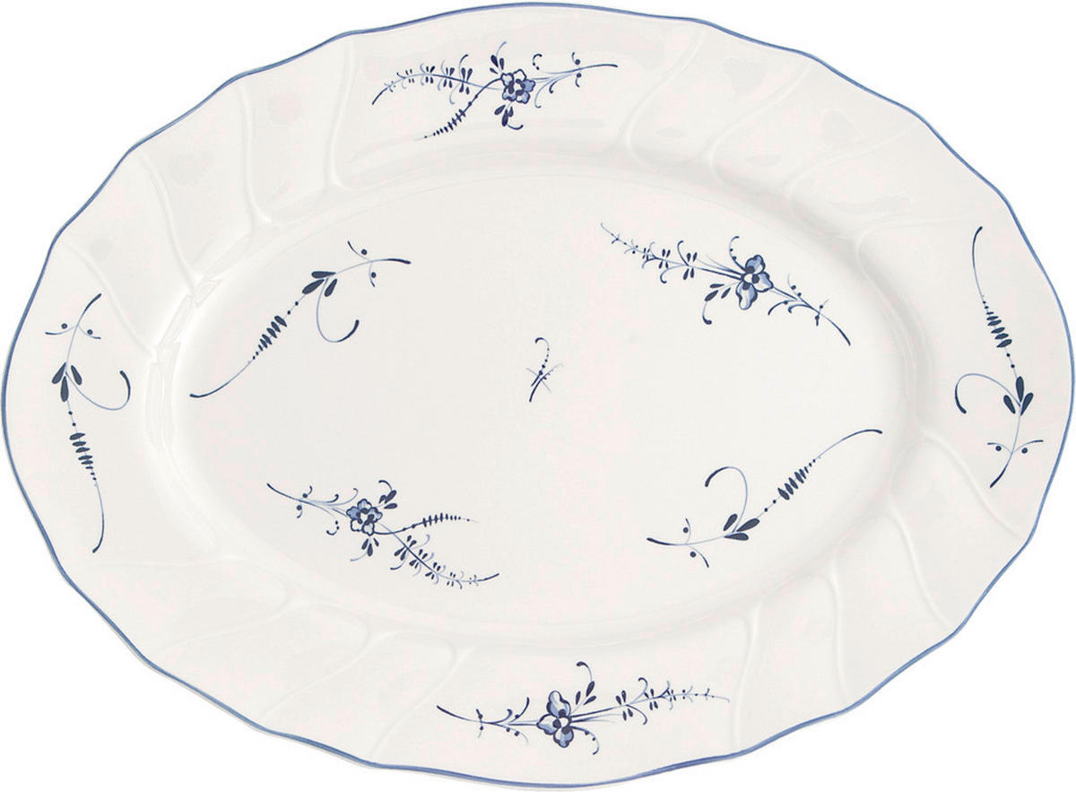 PLADENJ  Old Luxembourg      36 cm       - modra/bela, Basics, keramika (36cm) - Villeroy & Boch
